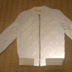 Awesome reflective bomber jacket